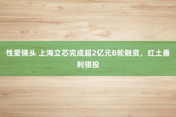 性爱镜头 上海立芯完成超2亿元B轮融资，红土善利领投