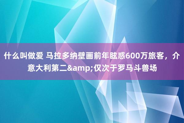 什么叫做爱 马拉多纳壁画前年眩惑600万旅客，介意大利第二&仅次于罗马斗兽场